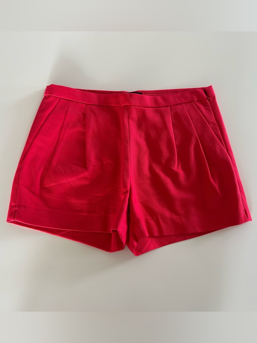 J. Crew High-Waist Pleated Shorts